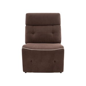 Manual Recliner Sectional Sofa for Living Room,  5 Seater Sectional Couch