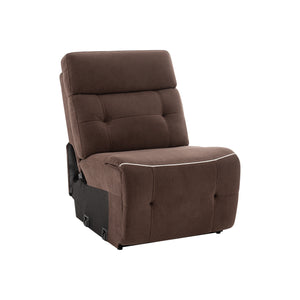 Manual Recliner Sectional Sofa for Living Room,  5 Seater Sectional Couch