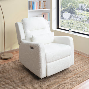 Recliner-white