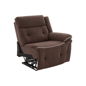 Manual Recliner Sectional Sofa for Living Room,  5 Seater Sectional Couch