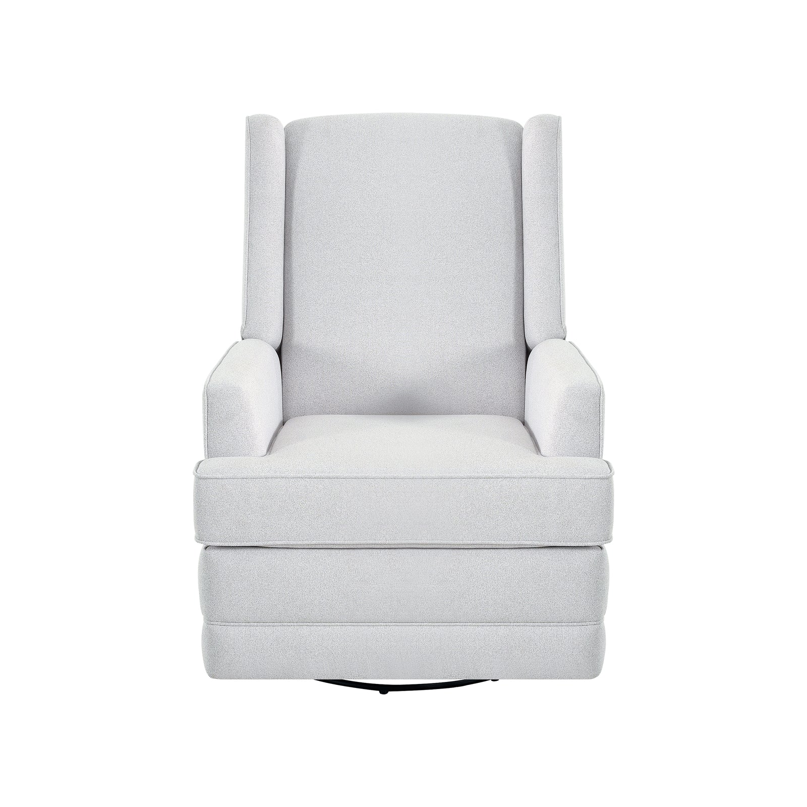 Renata swivel recliner chair - gray