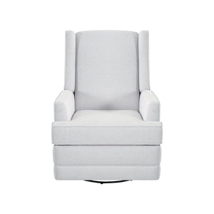 Renata swivel recliner chair - gray