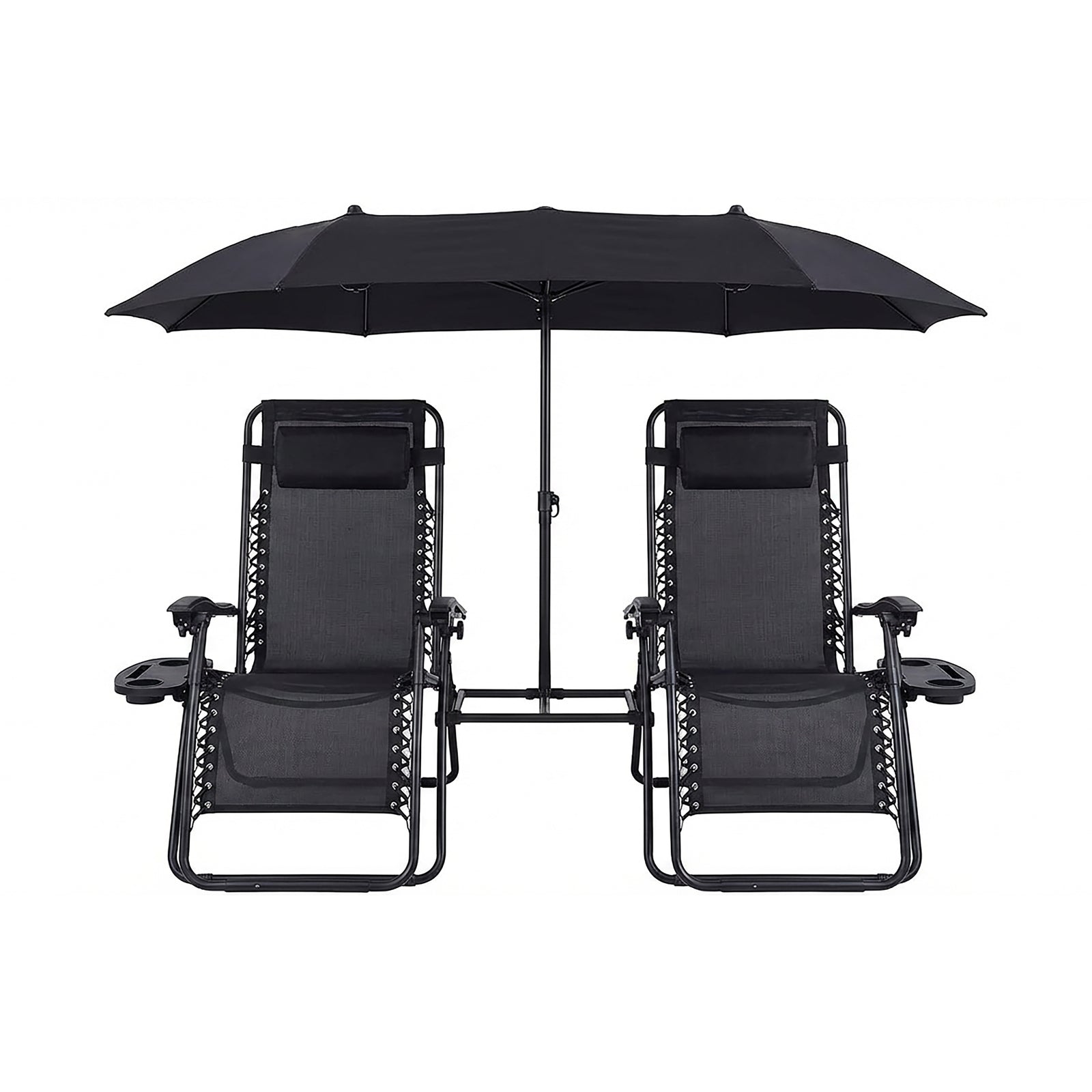 Sweetgo Corporation Zero Gravity Chair, Adjustable Pillow for Poolside, Garden, Backyard, Lawn, Camping furniture