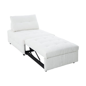 Tiffany Sleeper Chair - White