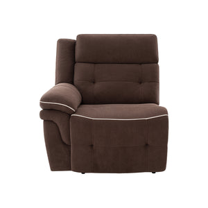 Manual Recliner Sectional Sofa for Living Room,  5 Seater Sectional Couch
