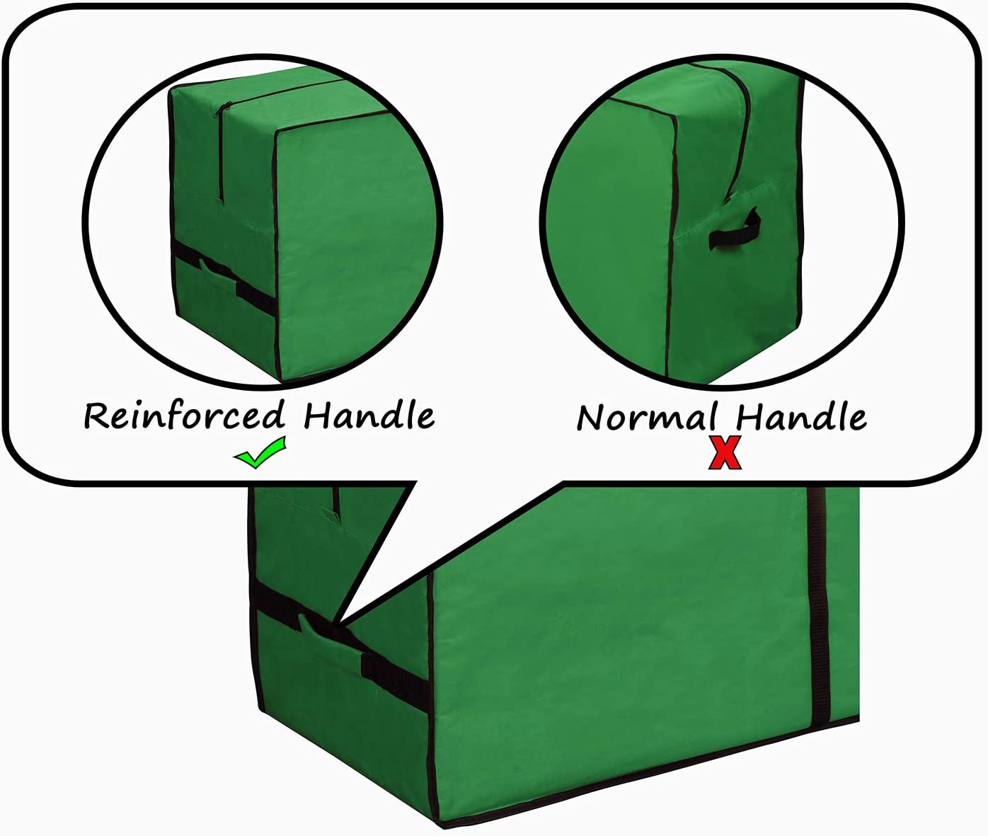 Christmas Tree Storage Bag（1pc/bag, Green,Big）