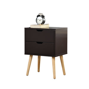 End Side Table Nightstand with Storage Drawer, 1pcs